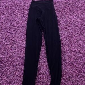 aerie black crossover leggings